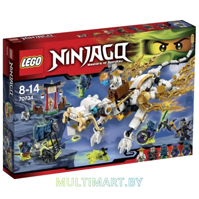 Конструктор LEGO Ninjago 70734 Дракон Сэнсэя Ву